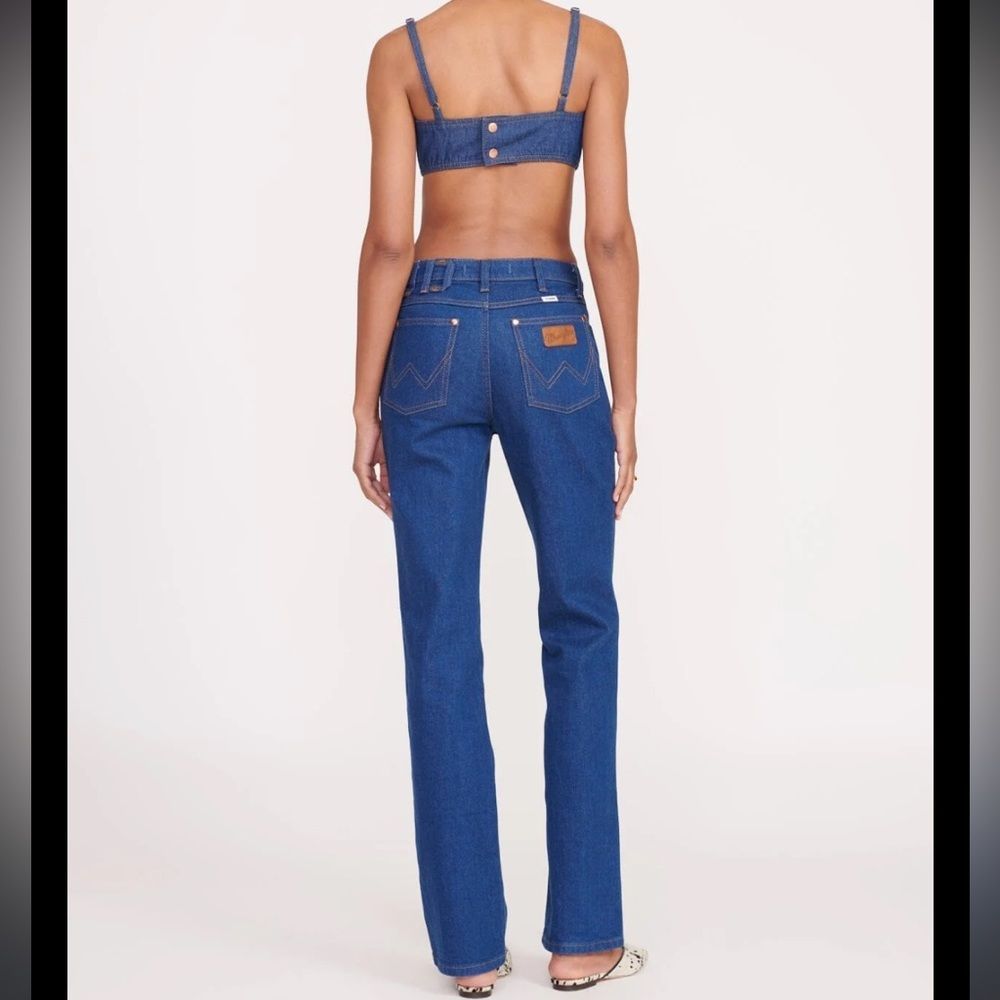STAUD+Wrangler Straight Cut 32x32 denim jeans